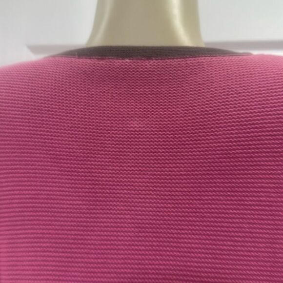 RABE KNIT CARDIGAN PINK AND BROWN. - Picture 6 of 12